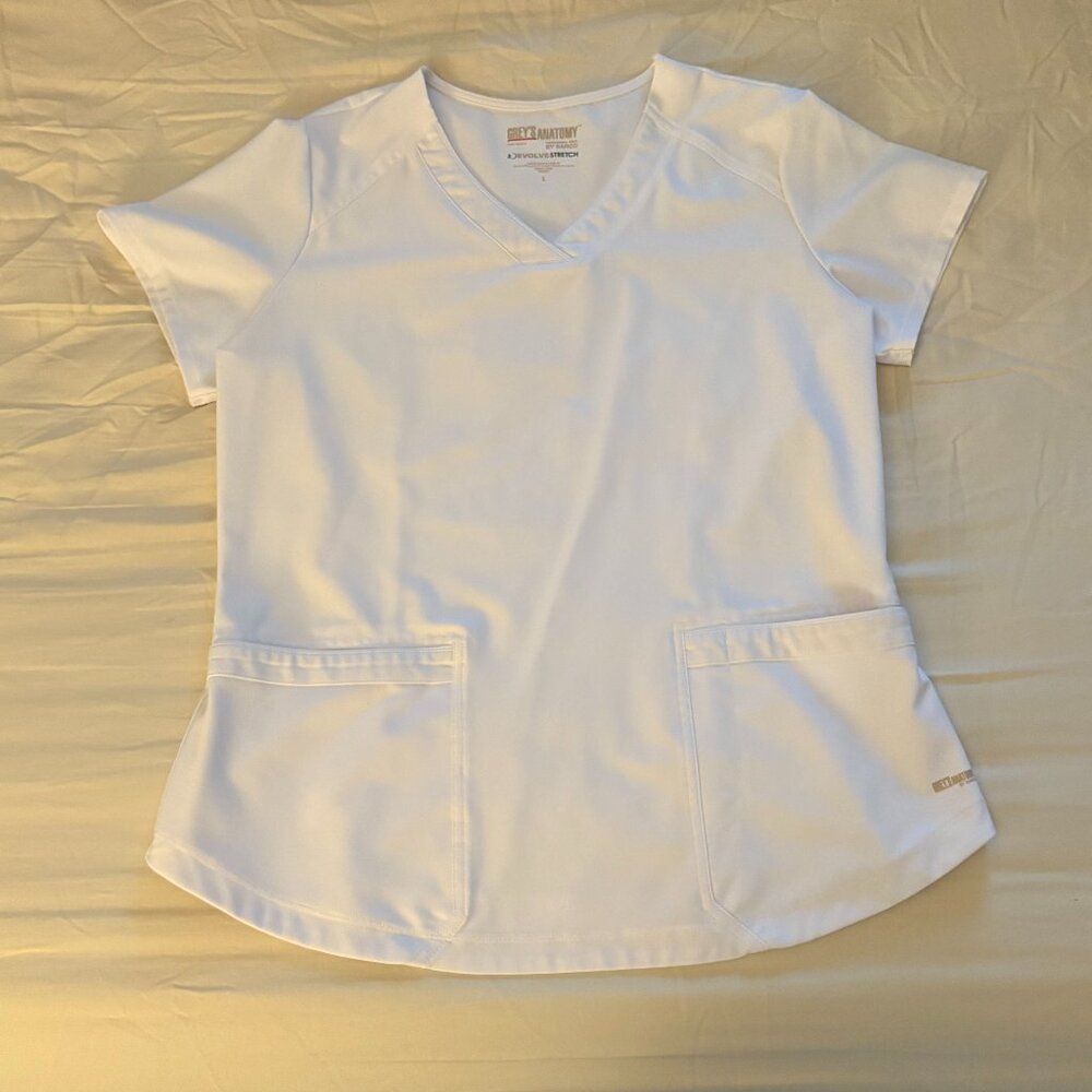 Women's Scrub Top (White)